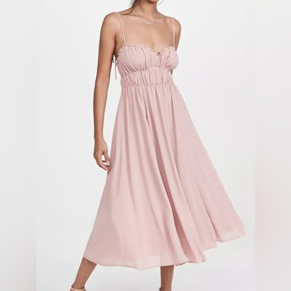 o.p.t (Anthropologie) Women's Gigi Dress Pink Large - Picture 1 of 10